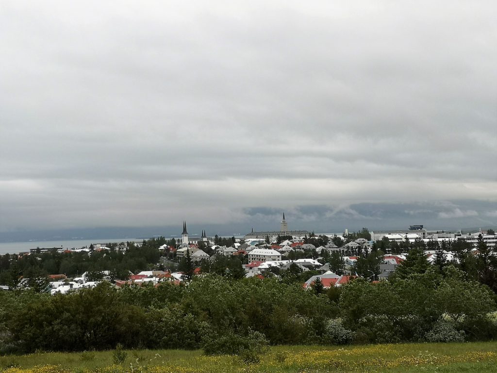 Island Reykjavik Panorama