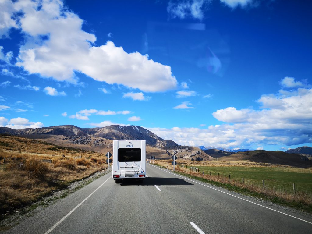 Wendekreisen Wohnmobil Arthurs Pass