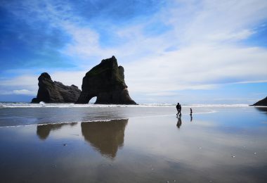 Wharariki Beach