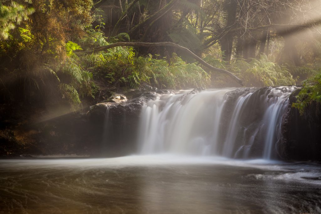 Kerosene Creek Thermalbad in Neuseeland