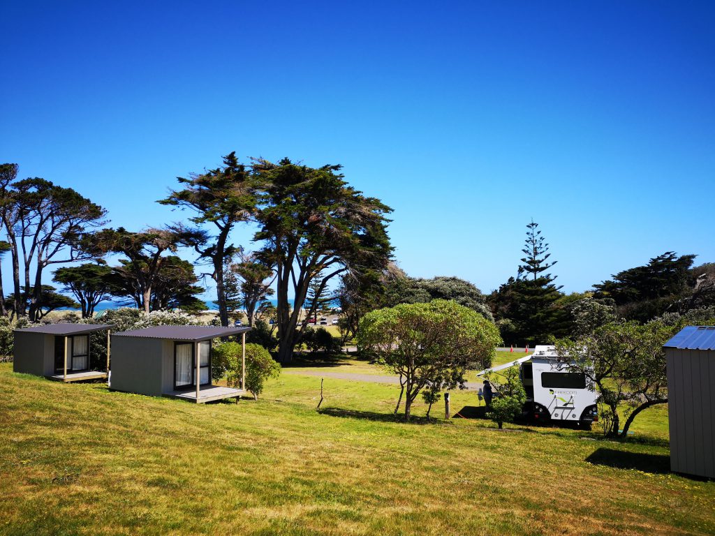 Campingplätze in Neuseeland Muriwai