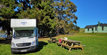 Godley Head DOC Campsite Christchurch