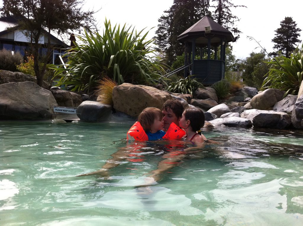 Hanmer Springs Thermal Pools Familie