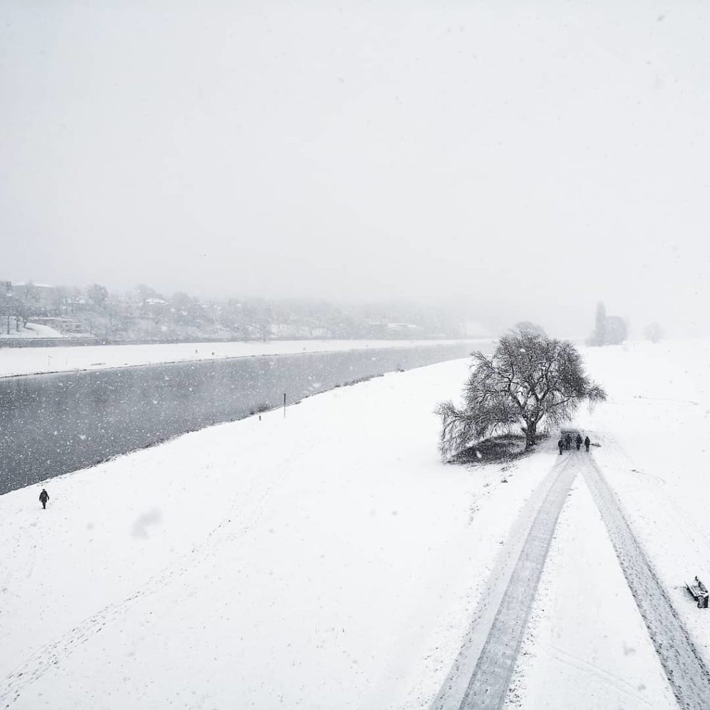 Dresden im Winter