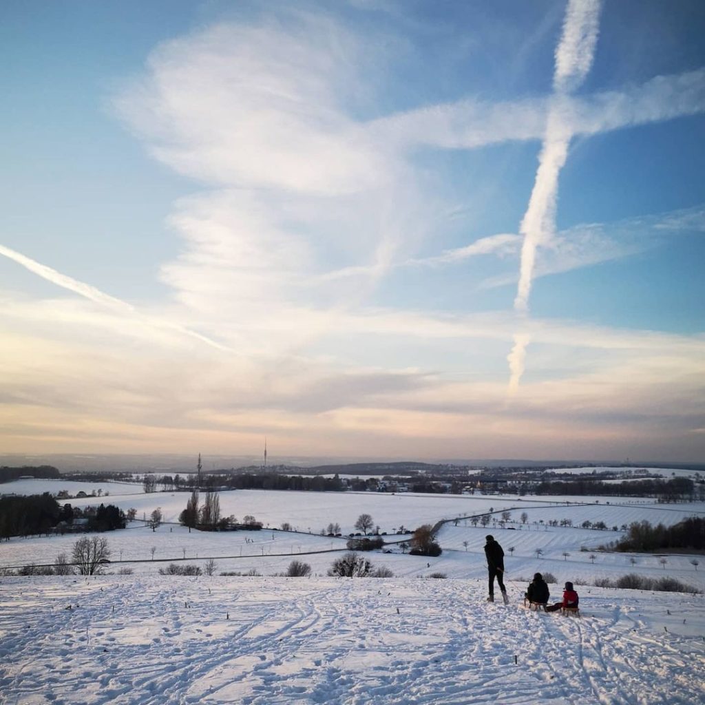 Dresden im Winter Triebenberg