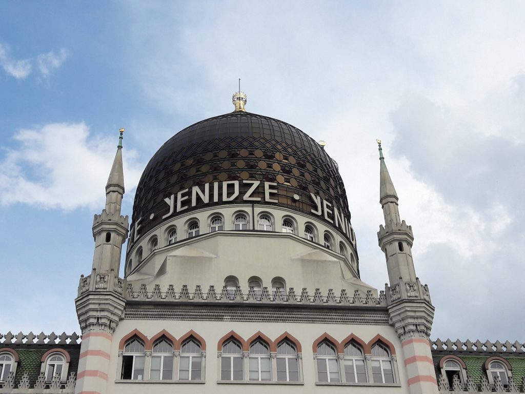 Yenidze Dresden mit Kindern