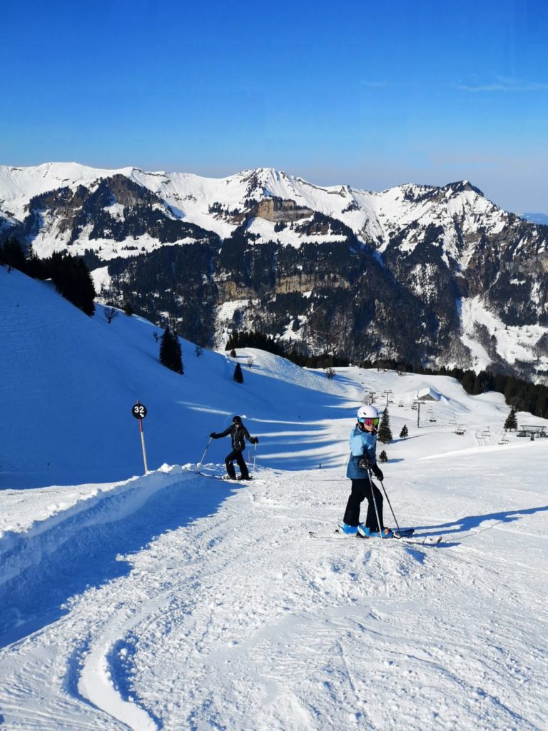 Mellau Damüls schwarze Piste