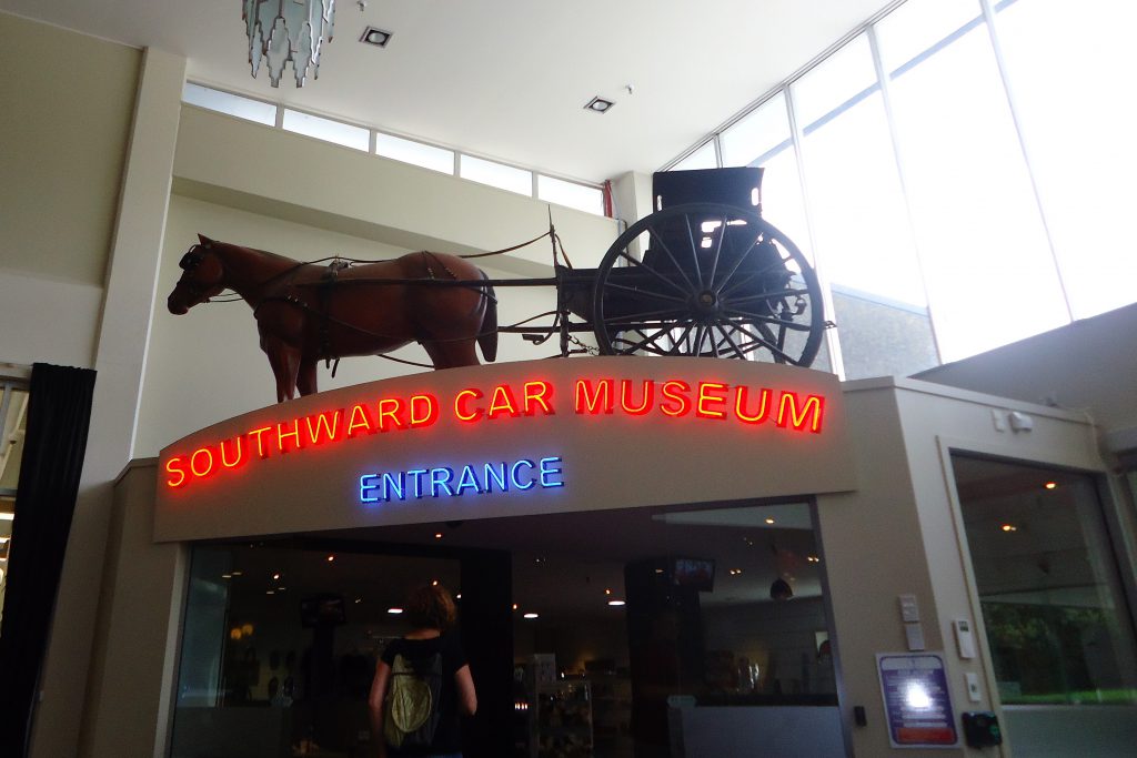 Waikanae Car Museum Eingang