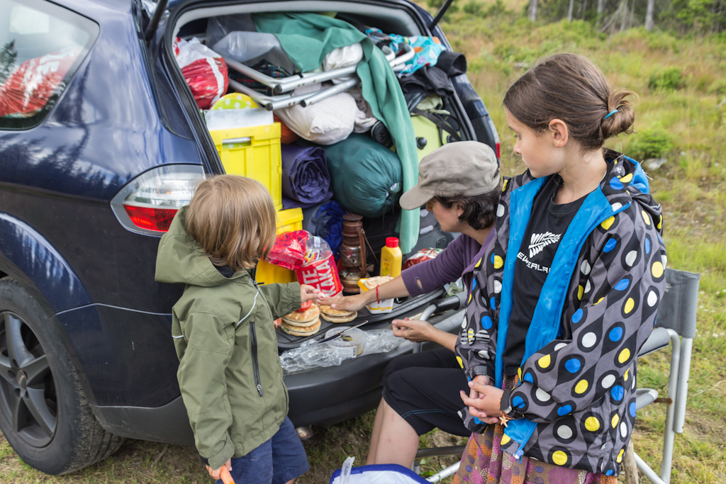 Leben ohne Auto: unser (unfreiwilliges) Experiment 20 Experiment Autofrei Kofferraum Picknick