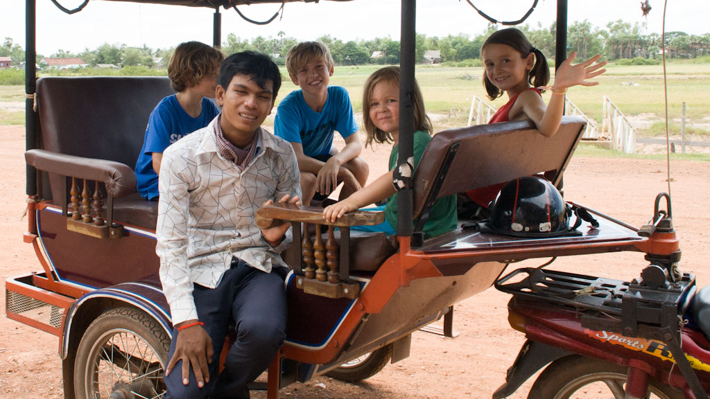 Tuktuk Siem Reap Kambodscha