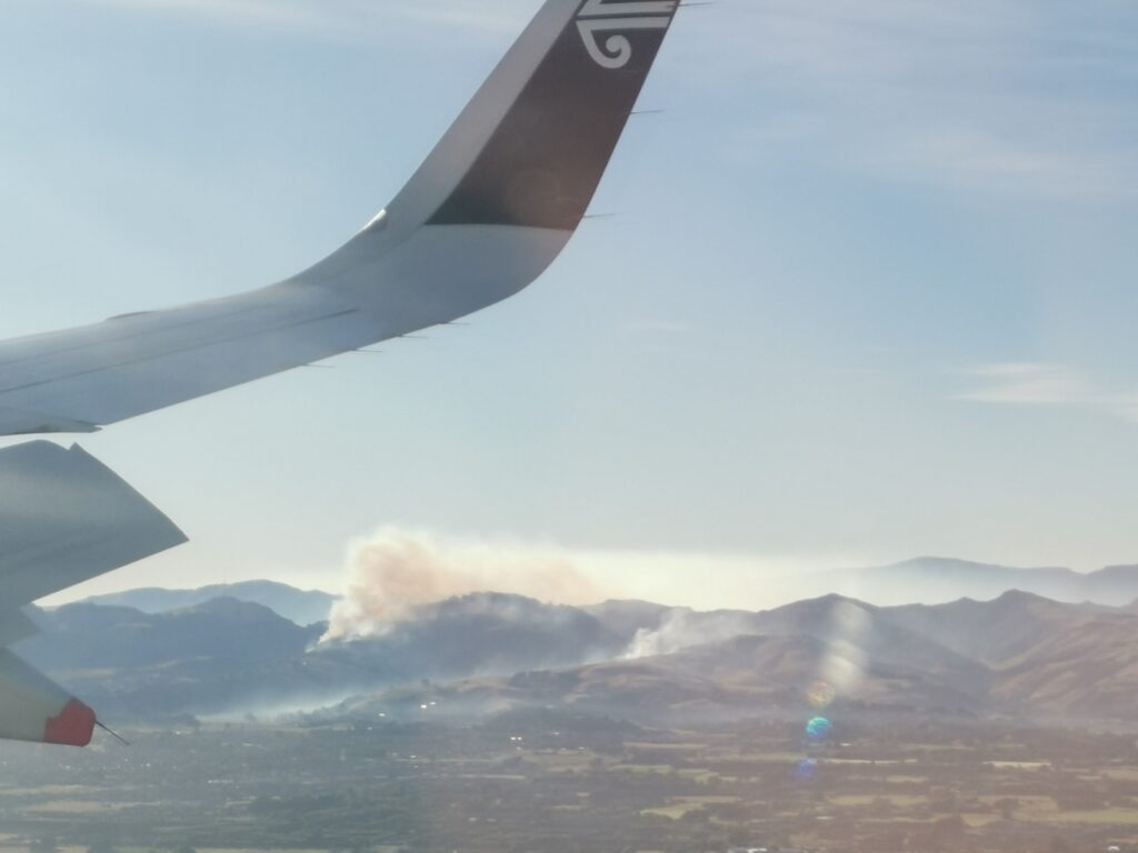 Wie der Klimawandel Neuseeland verändern wird (und was wir dagegen tun können) 22 Klimawandel Neuseeland Christchurch Port Hills Fire