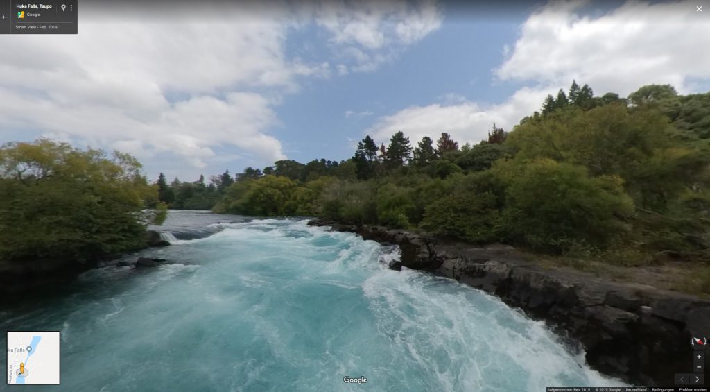 Google Streetview Waikato River