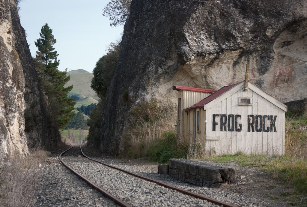 14 Camper-Kurztrips rund um Christchurch: die besten Tipps für Familien 45 Weka Pass Railway Frog Rock