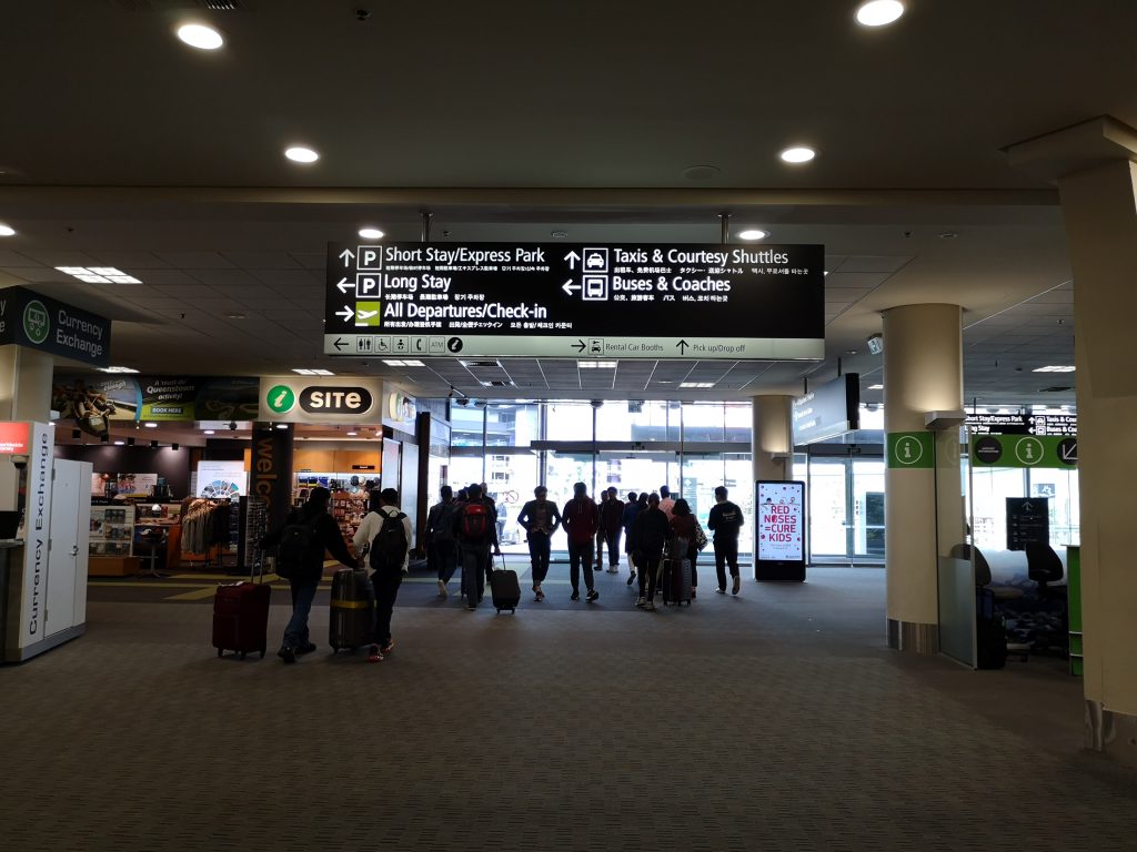 Christchurch Airport IVL und NZeTA beantragen