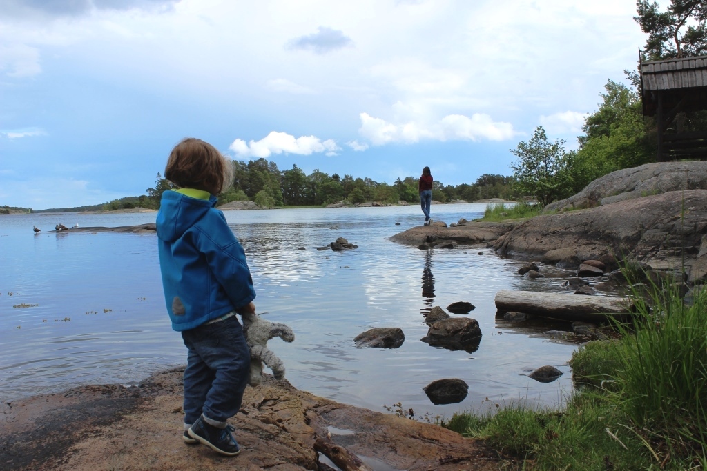 Schweden im Sommer Schären