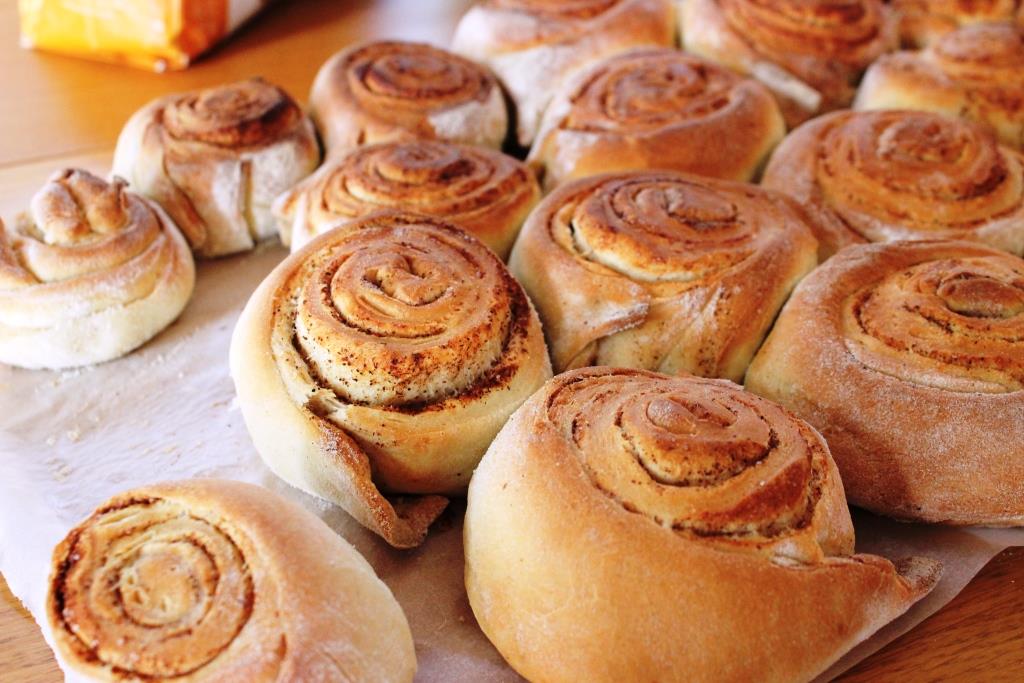 Schweden im Sommer Zimtschnecken