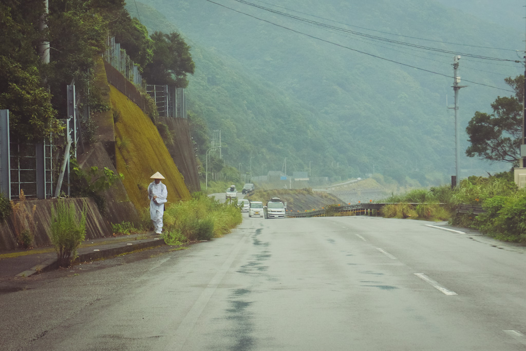 Shikoku Straße Pilger