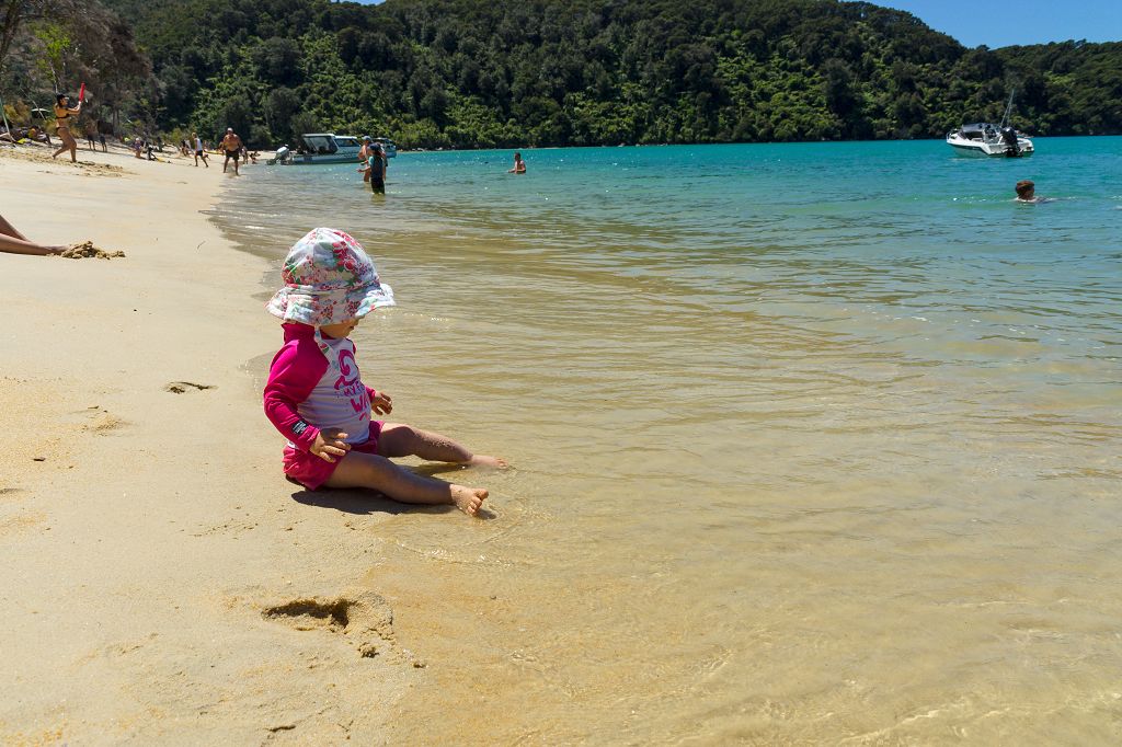 Abel Tasman mit Baby