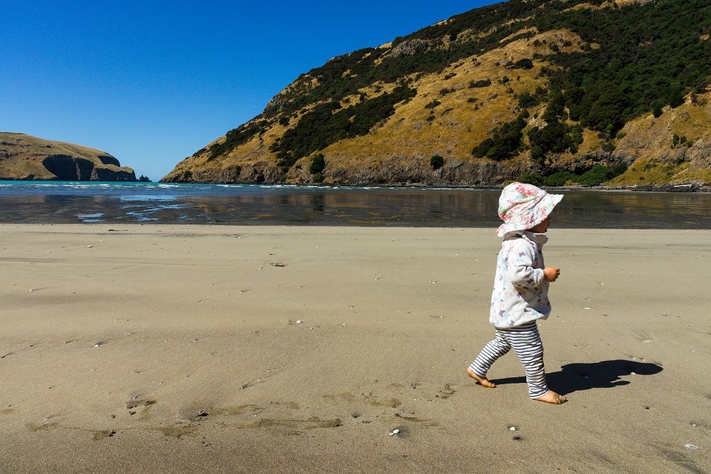 Elternzeit in Neuseeland Le Bons Bay