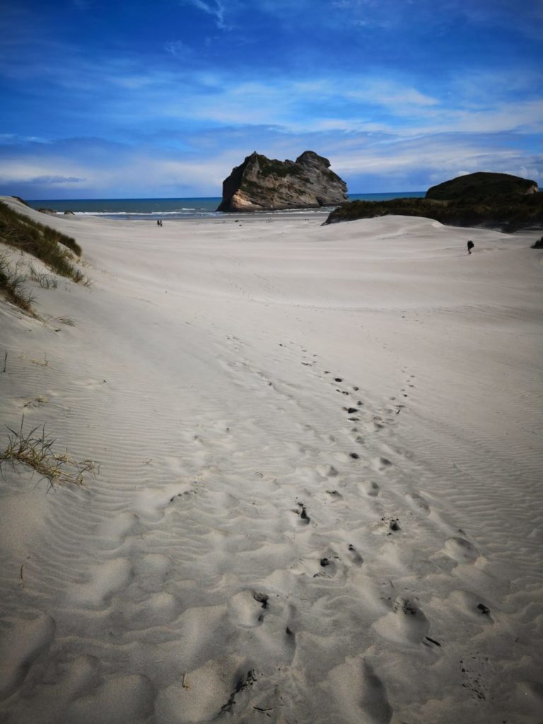 Wharariki Beach