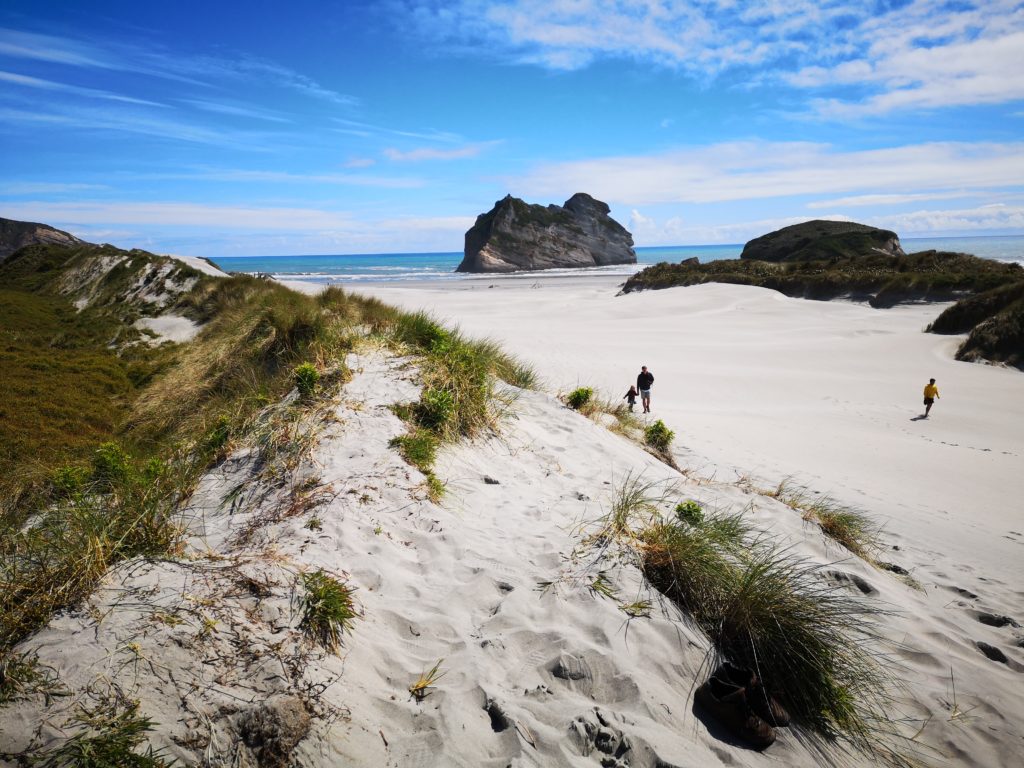 Wharariki Beach