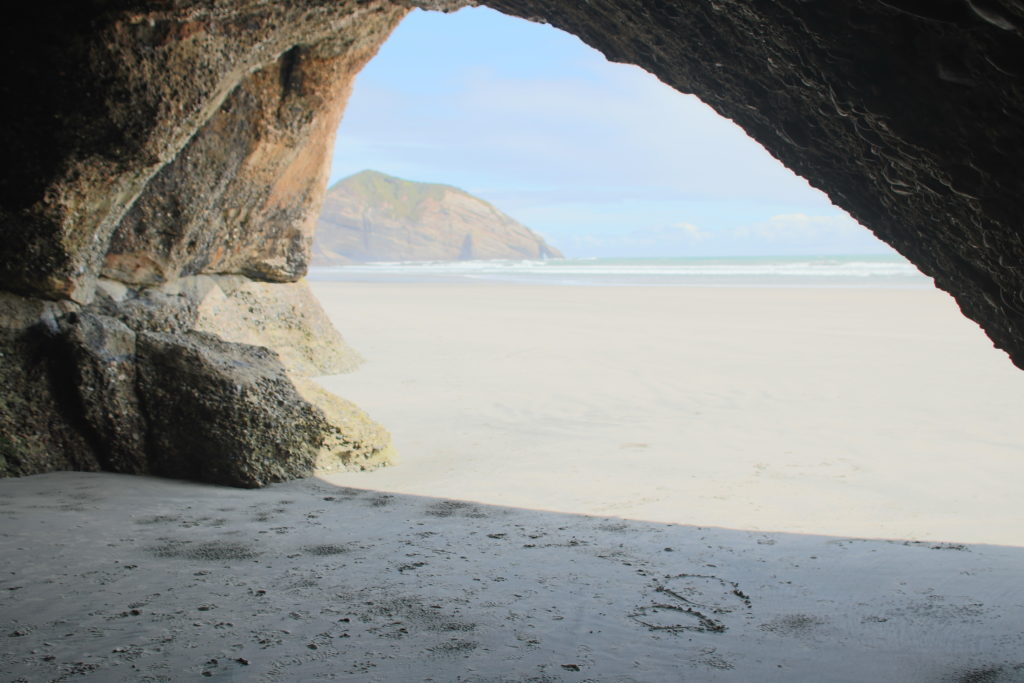 Wharariki Beach