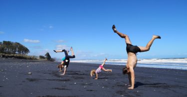 Neuseeland Strand Mokau