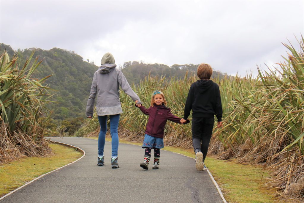 Masern in Neuseeland Pancake Rocks