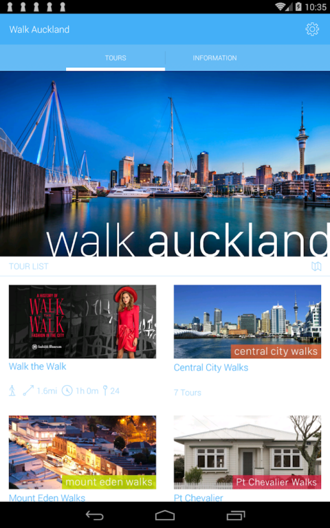 Walk Auckland App