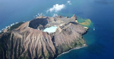 White Island Whakaari Luftbild