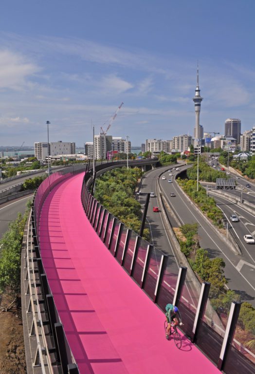 Neuseeland Highlights für Kinder: 21 Nordinsel Must dos 24 Auckland Pink Cycleway