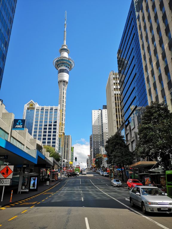 Auckland Sky Tower Queen Street