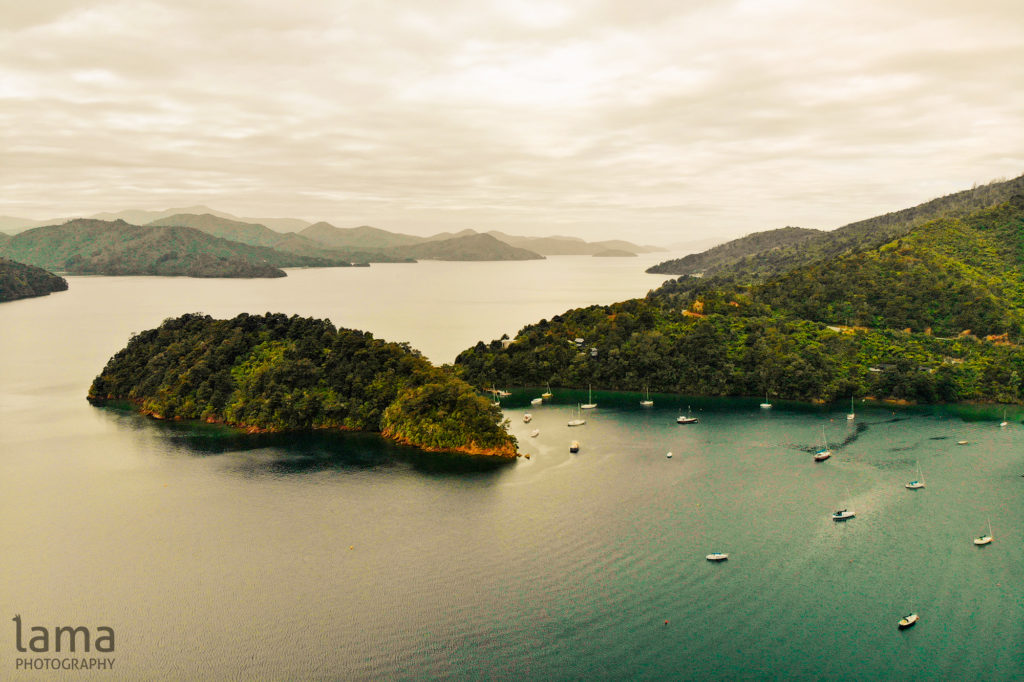 Wie ihr eine Drohne in Neuseeland benutzt (legal!) 30 Ngakuta Bay Marlborough Sounds Manuel Langer