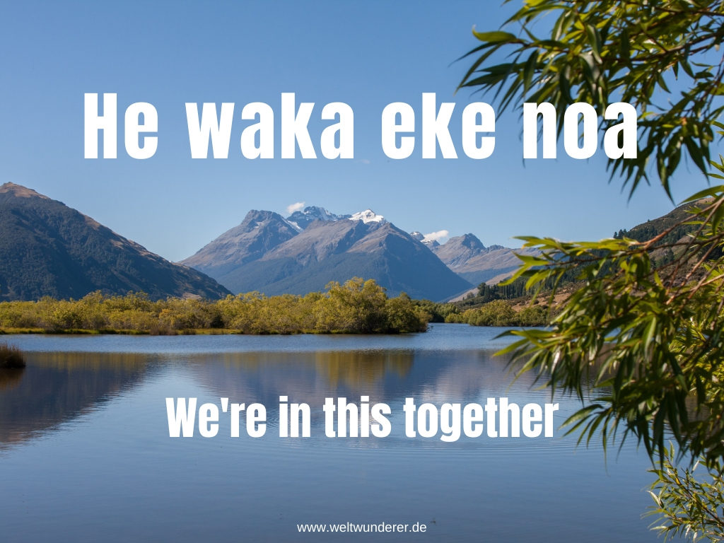 He waka eke noa Neuseeland Reisen trotz Corona