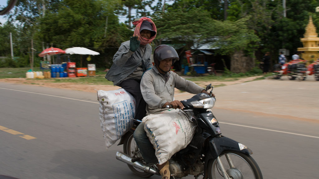 Moped Siem Reap Kambodscha