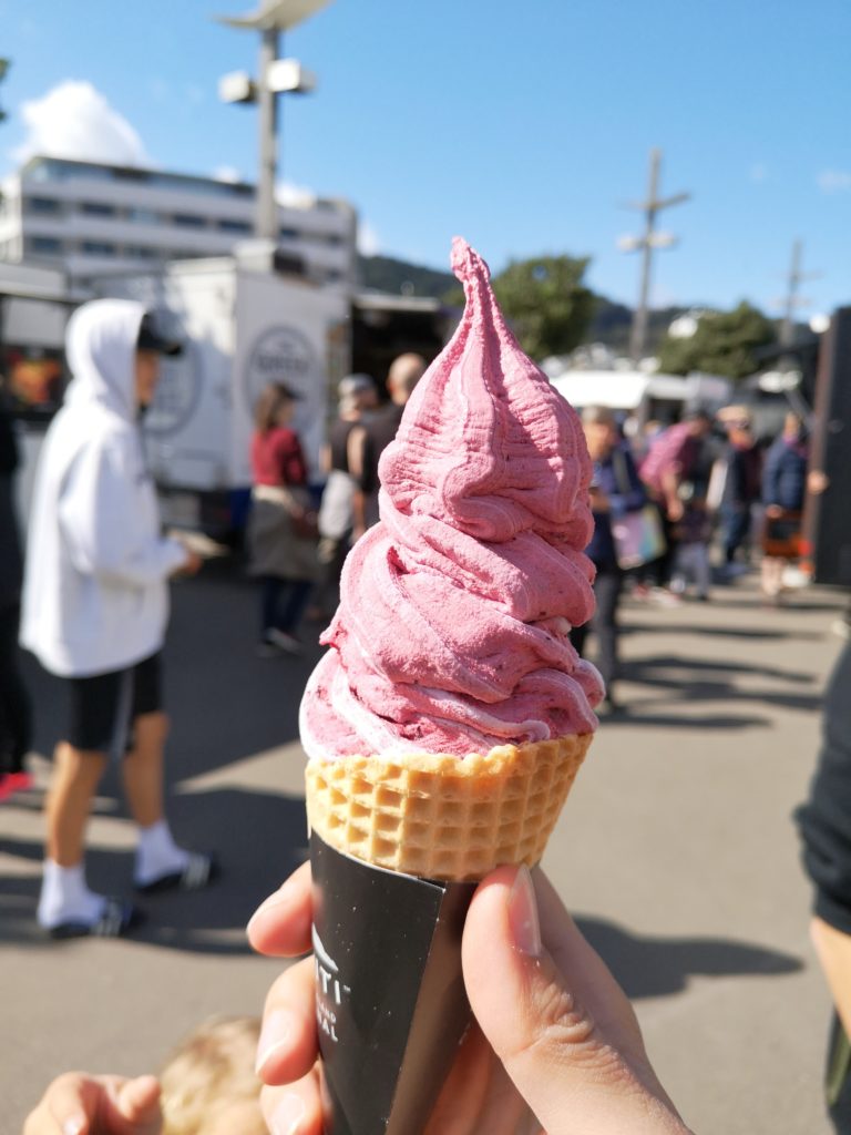 Neuseeland Quiz Real Fruit Icecream