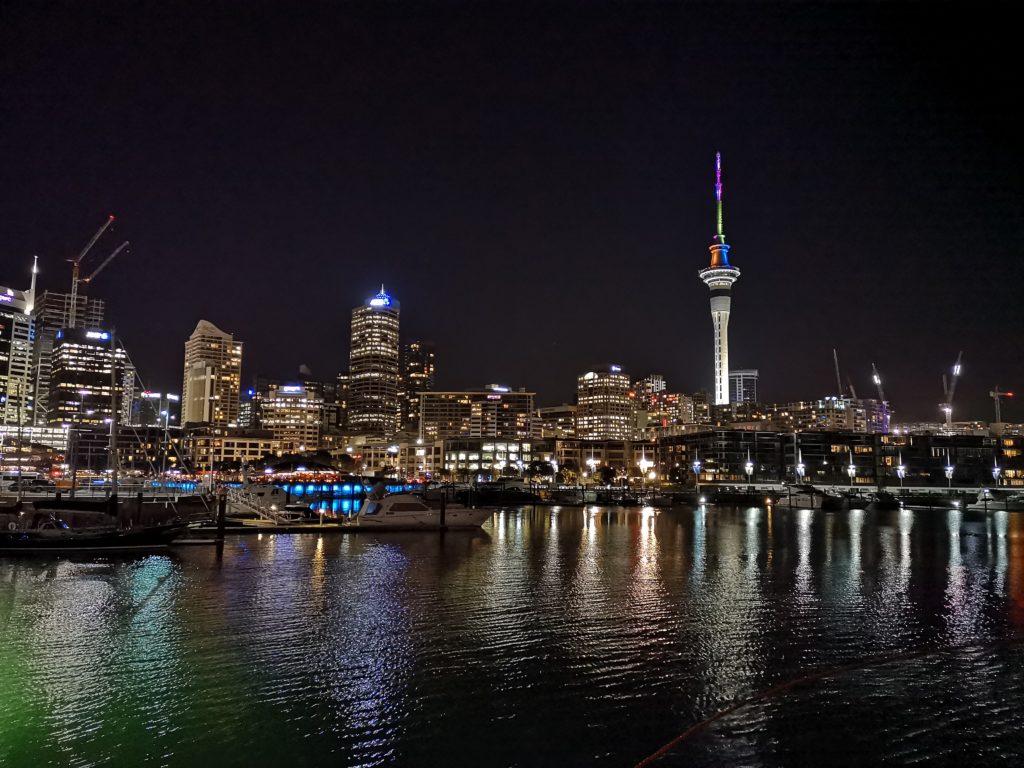 Neuseeland Quiz Auckland Skyline