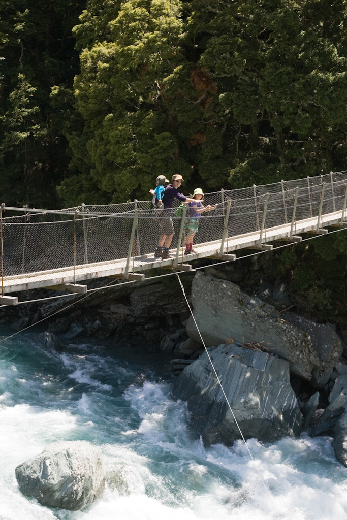 Wanaka Neuseeland Hängebrücke