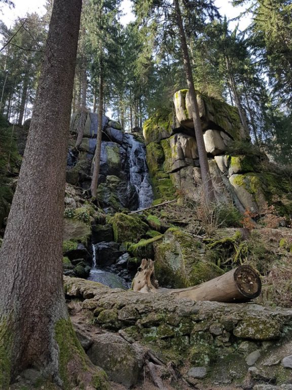 Blauenthaler Wasserfall Erzgebirge