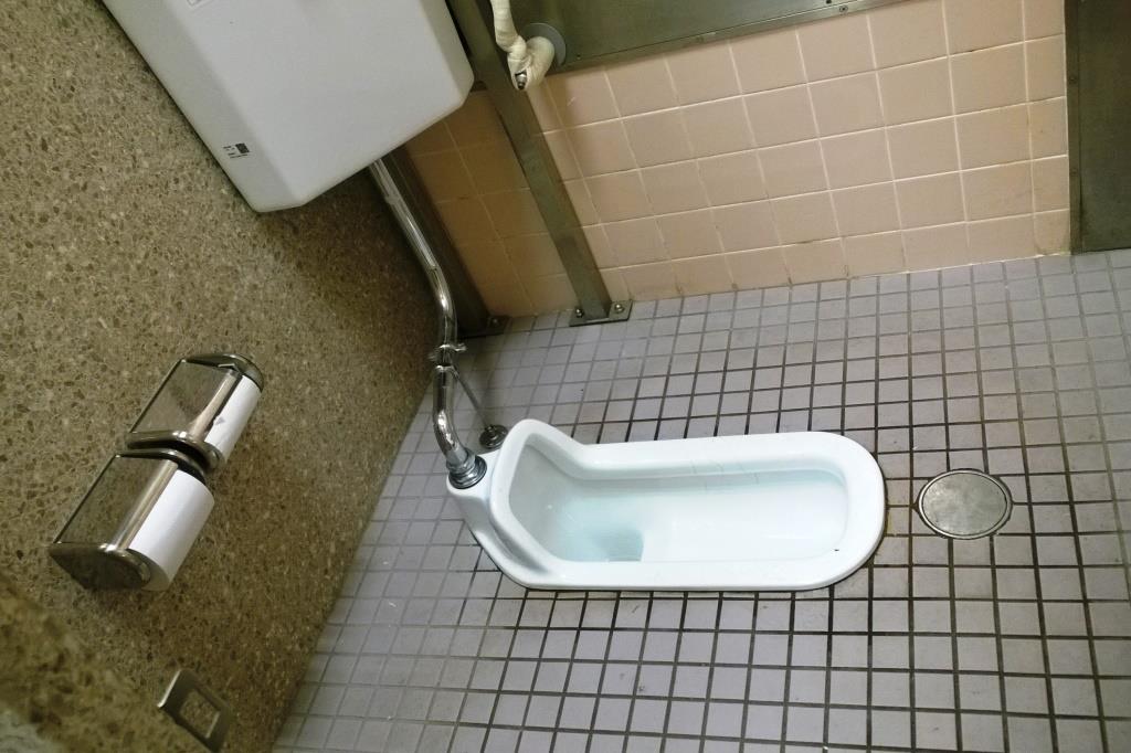 Hocktoilette in Japan