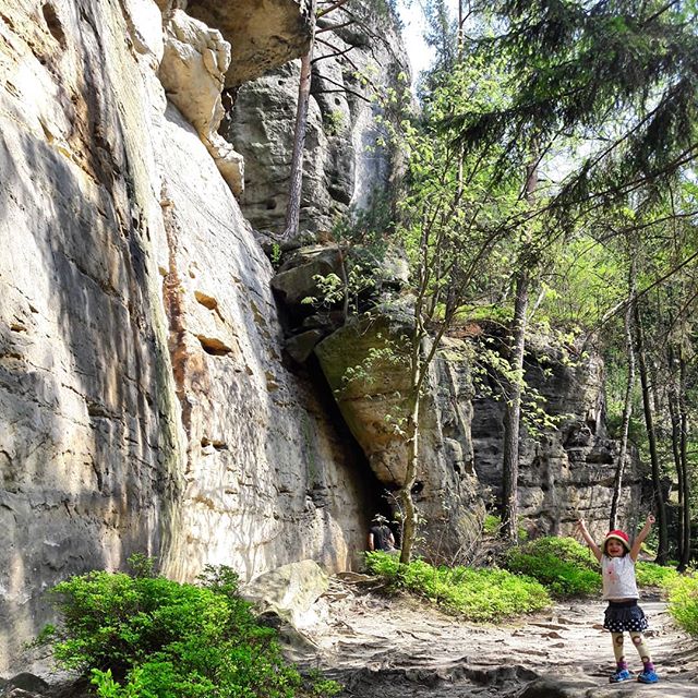 Hohnstein Brand-Wanderung