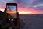 Ostsee Sonnenuntergang Smartphone