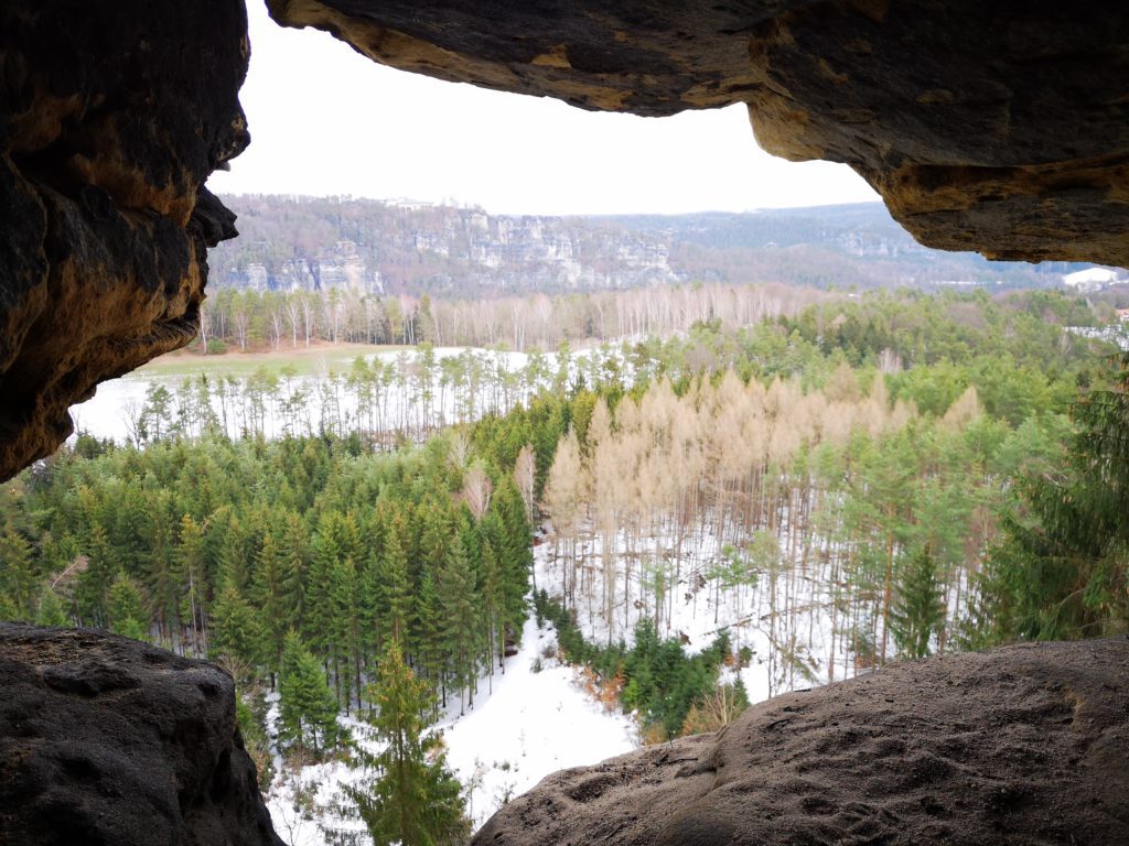 Sächsische Schweiz kinderleicht: die Rauenstein Wanderung von Rathen nach Wehlen 41 Rauenstein Wanderung Rathen