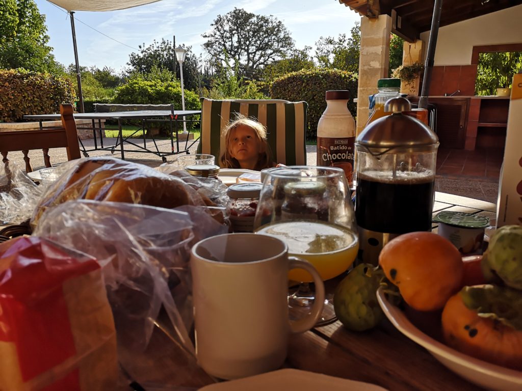 Vegan reisen Frühstück Mallorca