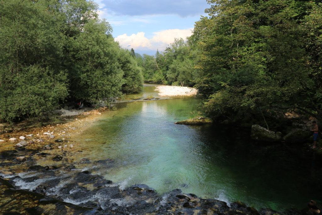 Slowenien Lake Bohinj Savica