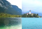 Slowenien Lake Bled oder Lake Bohinj