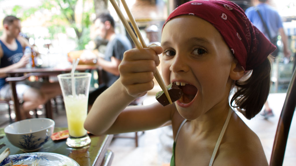 Vegan Reisen mit Kindern