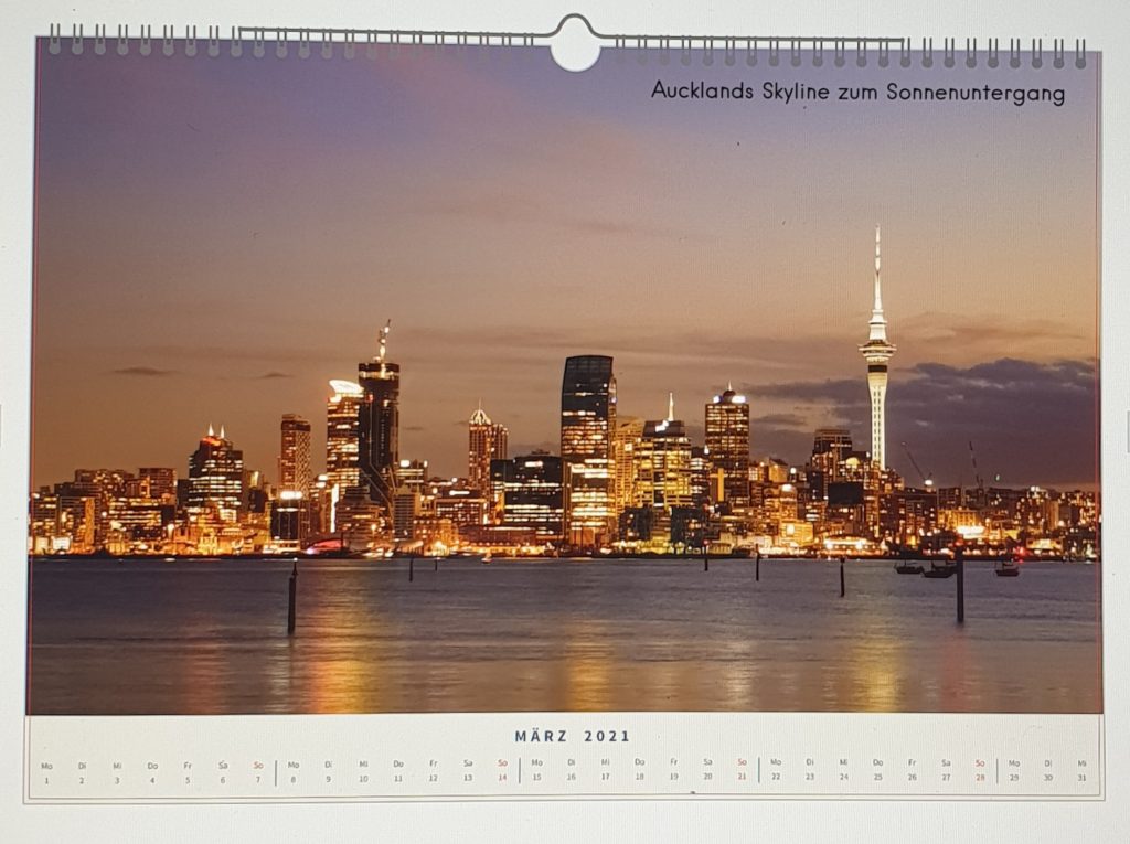 Neuseeland-Kalender 2021: wer will einen haben? 4 Neuseeland-Kalender 2021 Sabrina Seebach