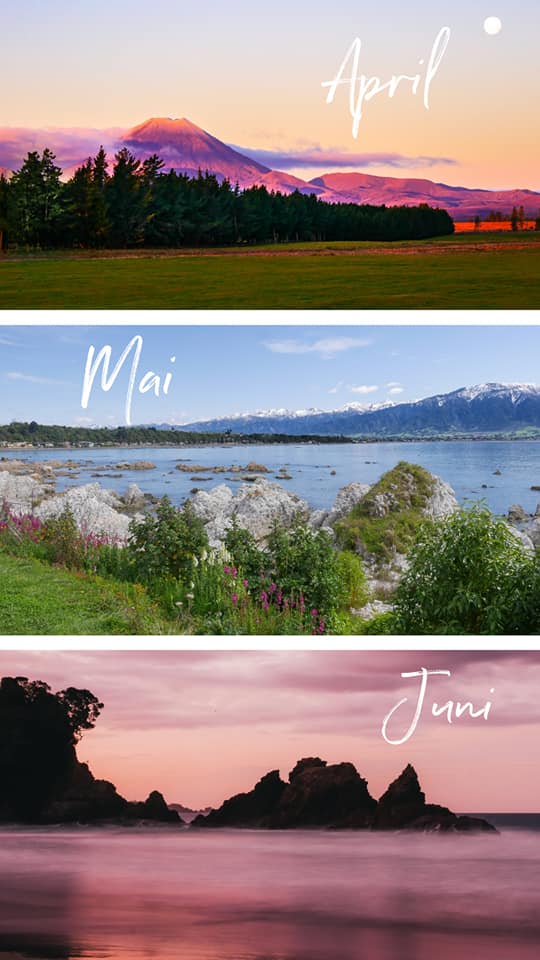 Neuseeland-Kalender 2021: wer will einen haben? 5 Neuseeland Kalender Sabrina Seebach