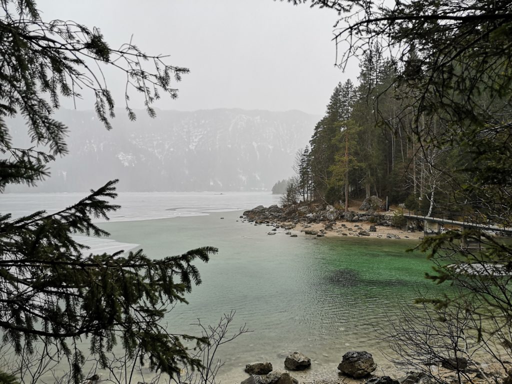 Eibsee im Winter